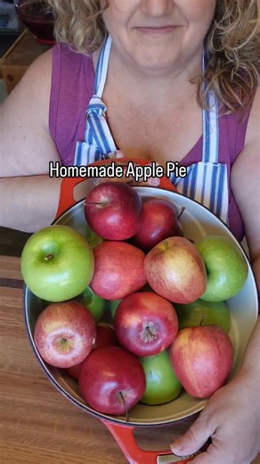 Jessica Robinson on Instagram: "APPLE PIE RECIPE📌 Granny Smith, Macoun, McIntosh and Honeycrisp are great options for apple pie. INGREDIENTS NEEDED: 8-9 large apples Granny Smith & Macoun or HoneyCrisp ¼ cup lemon juice ¼ cup (½ stick) butter ½ cup granulated sugar (adjust based on how tart your apples are) ½ cup brown sugar 2 teaspoons ground cinnamon 1 teaspoon ground nutmeg 1-2 tablespoons cornstarch ¼ cup cold water Homemade or store-bought pie crust 🍎How to make APPLE PIE ◾️