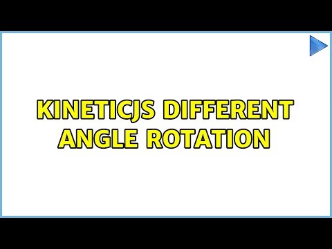 KineticJs different angle rotation