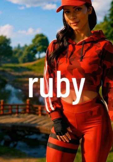 Fortnite Ruby Fan Art and Characters