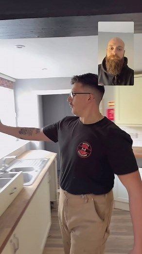 R+R Building and Renovations on Instagram: "Kitchen rip out, then onto a new staircase for an oasthouse. It never stops #builder #maidstone #instagood #instagram #maidstonebuilder #vlog #localbuilder #insta #daily #kitchen #oasthouse"