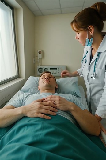 A nurse at the morgue, thinking no one was in the room, tried to steal the dead man’s expensive ring… but the moment she touched his hand, she froze in terror 😱😲 The body of a young man had just been brought into the morgue. On the report it said coldly and without emotion: “Cardiac arrest.” The nurse entered the room to prepare the body for further procedures. She put on her gloves, adjusted her mask — and suddenly stopped. On the cold metal table lay a young, very handsome man — he looked as