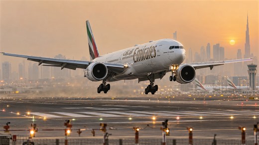 Emirates 521 lost thrust on final approach