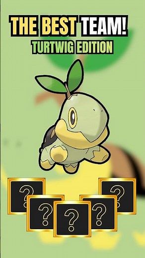 The best Turtwig team in Pokémon Platinum