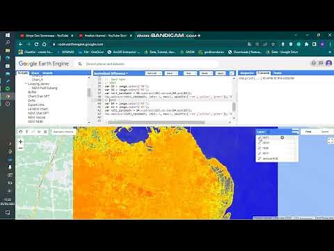 Cara Analisis NDVI, NDBI, NDTI, NDWI, etc. di Google Earth Engine