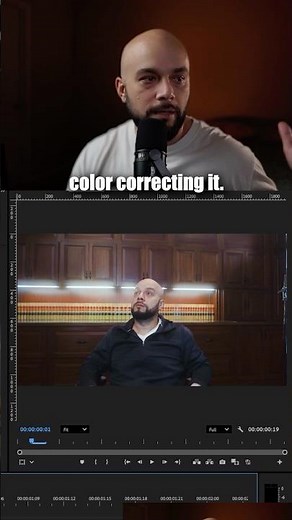 How to Color Correct in Premiere Pro 🎨 Quick Lumetri Tutorial #Shorts