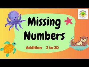 Missing Number Game — Addition 0–20 | Math for Kids