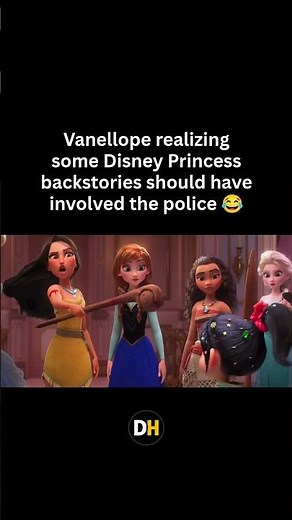 Vanellope Realizes Disney Princesses Needed the Police 😂
