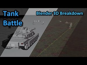 Tank Battle - Blender 3D Animation Breakdown