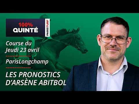 PMU Quinté Predictions - 100% Quinté for Thursday, April 23rd at ParisLongchamp