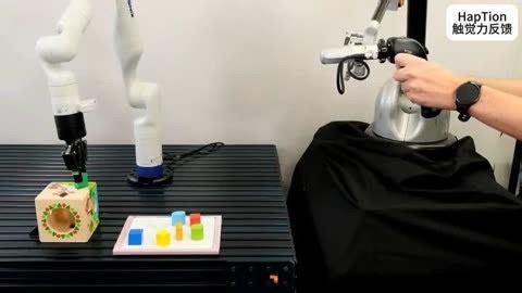 搜维尔科技：HapTion触觉力反馈遥操作机械臂灵巧手解决方案