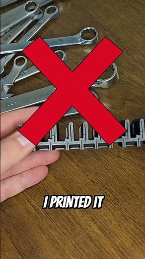 I 3D Printed the Perfect Tool Organizer for My Wrenches