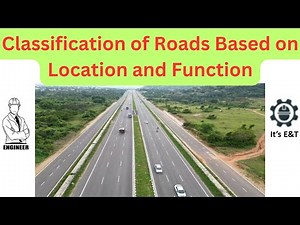Classification of Roads Based on Location and Function @ItsET01
