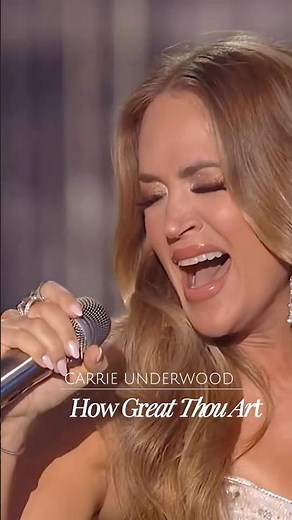 Carrie Underwood: A Masterclass in "How Great Thou Art" 🎤✨