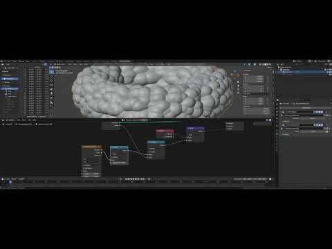 3D printable Surface Texture Tutorial Blender Geometry nodes