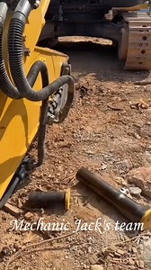 Excavator Arm Disassembly #mechanic #mechanicjack #excavator #arm #disassembly | Mechanic Jack's team