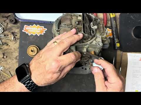 Quadrajet Power how to change the vacuum brake or choke pull off