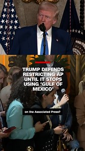 496K views · 7.8K reactions | President Donald Trump said the Associated Press will continue to be restricted from some White House events until the newswire complies with his administration's use of the "Gulf of America" instead of "Gulf of Mexico." | CNN | Facebook