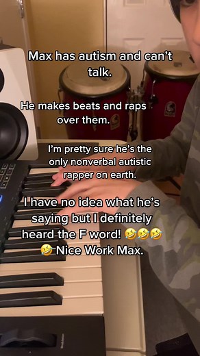 Nonverbal Autistic Rapper Max's Unique Beats and Raps