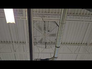Canarm CP56 Industrial Ceiling Fans (with cages)