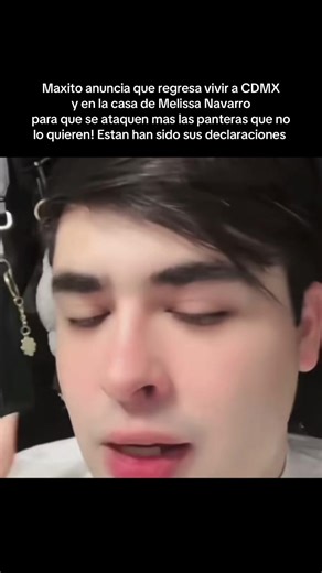 #maxito anuncia que regresa a #cdmx a vivir en la casa de #melissanavarro #chismesitoconcely #polemica