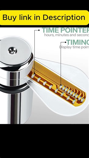 ONXE LED USB Clock Fan with Real Time Display