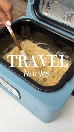 hot meals on the go without stopping for fast food 🤍 this little slow cooker plugs right into the car and keeps soup, chili, or leftovers perfectly warm until we’re ready to eat. road trips, practice nights, and busy days just got way easier. #amazonfinds #roadtripessentials #momlifehacks #slowcookermeals #kitchengadgets