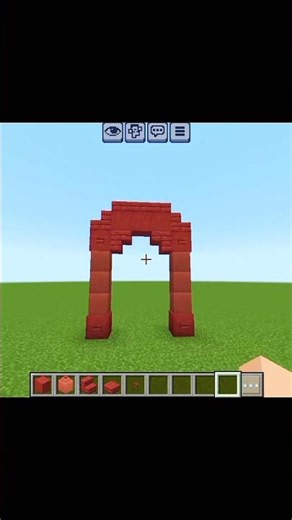 Archway Build In Minecraft #shorts