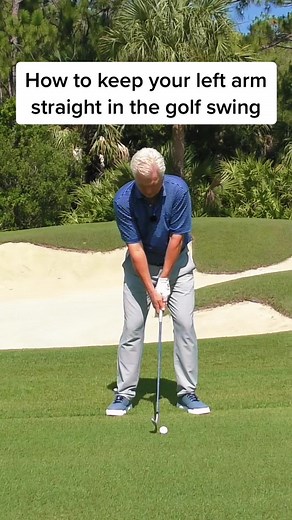 Golf Swing Tips: How to Keep Your Left Arm Straight