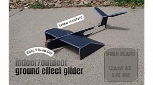 Ground Effect Glider PDF Plans: STEM Aerodynamics Toy (A4 Printable) - Etsy