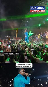 Christopher Martin performing one of his greatest hit songs “Paper Loving” at the One Nation Reggae Festival in Sierra Leone. #salonemessenger #sierraleone #reels #viralreels #viralreelschallenge2025viralreelschallengejaiviralreelschallengeviralreelschallenge | Salone Messenger