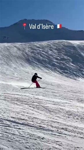 We recommend you visit Val d’Isère! Linked with Tignes it offers 300km of marked slopes #ski #skiing