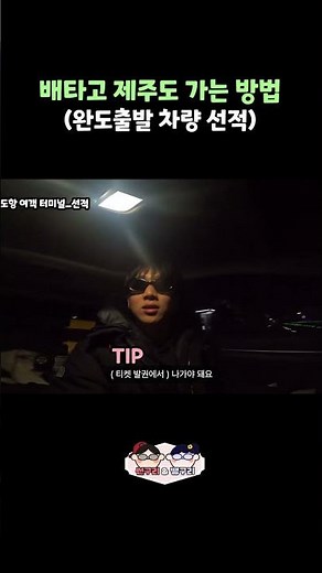 제주도 차 가지고 가는 방법! 완도항 배값 공개🚢 비행기vs배 ?