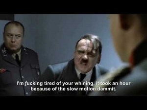 Hitler's Helium Slowdown Rant