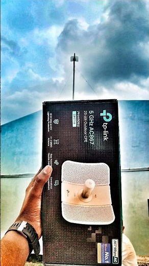 TP-Link Pharos CPE710 — a 5 GHz AC867 23 dBi outdoor CPE (Customer Premises Equipment).