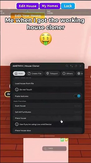 HOW TO CLONE HOUSES IN ADOPT ME 🐶🐾 #adoptme #adoptmehouse #adoptmebuild #deltascript #adoptmescript