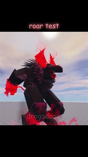 roar test #forsaken #roblox #robloxanimation