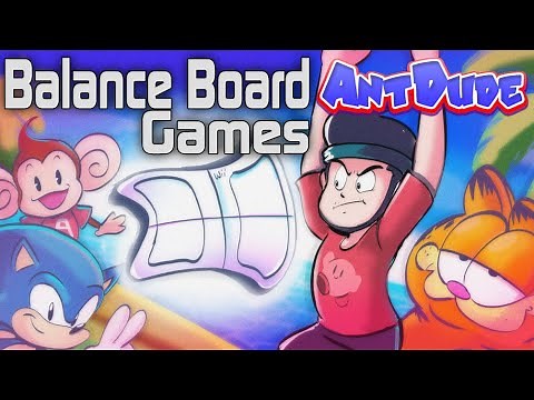 Wii Balance Board Games | Exercising with Garfield - AntDude