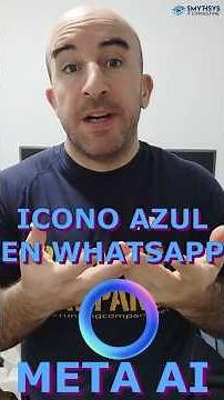 🔵Blue Circle on WhatsApp, Instagram...AI Goal. AI Assistant🧠🔍 #smythsys #ia #shorts #whatsapp