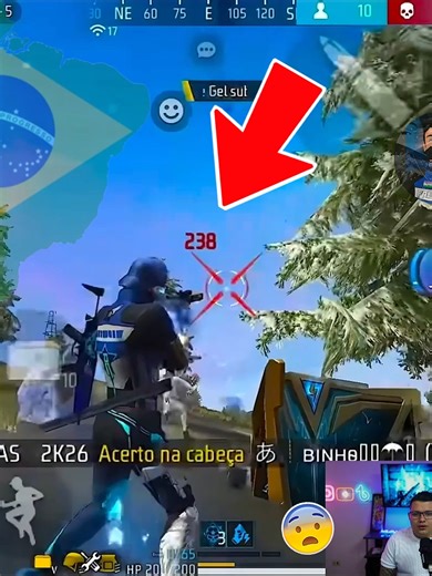 Reaccion Al Mejor Jugador De Freefire De Brasil 😱#Freefire