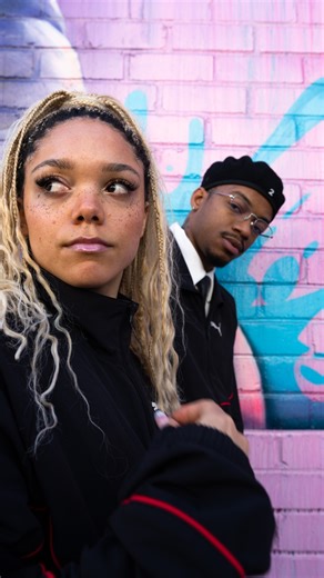 724K views · 4K reactions | PARTYOF2 is bringing 80s hip-hop and Chicago house vibes with their track “Just Dance 2”  Jadagrace and SWIM share why it’s a universal song in our new A.N.T.H.E.M.S series: “You don’t need to speak our language to feel the rhythm, the music, the energy.” | Instagram | Facebook