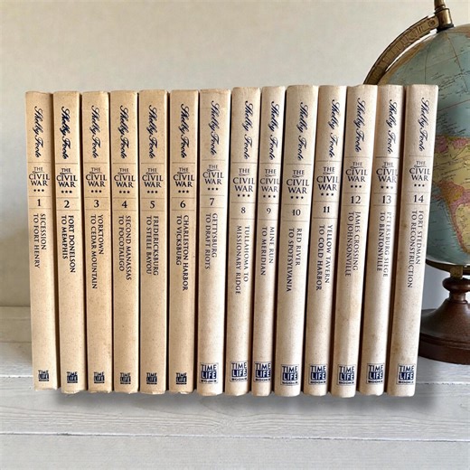 Shelby Foote's Civil War, Time Life Books, 14-volume Set - Etsy