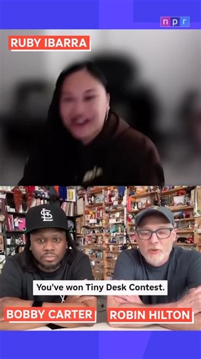 AfroFilipina on Instagram: "🩵🇵🇭 Congratulations to @rubyibarra 🇵🇭🥳 on this amazing achievement of WINNING the #tinydesk contest 🙌🏾 We have to be sure to watch and support #islandwomanrise #bakunawa 🥰 via @nprmusic #tinydeskcontest • And the winner of the 2025 Tiny Desk Contest is (drumroll, please) … Ruby Ibarra! The Bay Area rapper’s entry, “Bakunawa,” rose to the top of the nearly 7,500 we received this year. ⭐⁠ ⁠ Ibarra stunned the Contest judges with her passionate delivery, interge