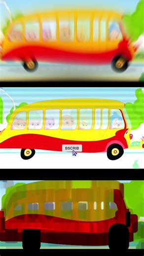 Plim Plim Las ruedas del bus #efectosparavideos #gamavision #animalesgraciosos #gracioso