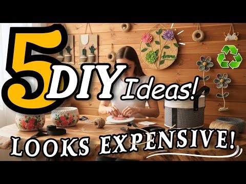 NOBODY BELIEVES It's Cardboard! 5 Stunning Jute Rope Recycling Ideas That Look SO EXPENSIVE!