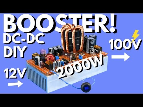 How to Build a Powerful DC to DC Boost Converter From Scratch! Full DIY Tutorial