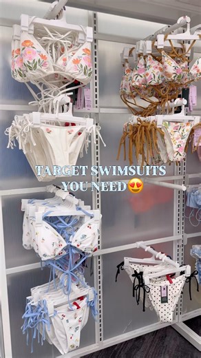 The cutest swimsuits for spring & summer👙#bikini #spring #summer #fashion #target #ootd#trendy#haul