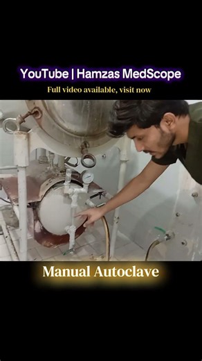 Autoclave Practical steam sterilization #cssdesign #sterilization
