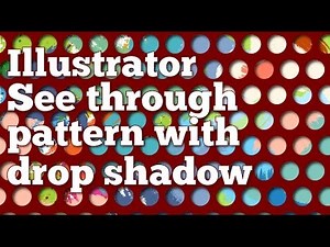 Create a Circular Cutout Pattern with Adobe Illustrator - Making Seamless Pattern Tiles