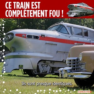 🤯 Pourquoi ce train au design unique fut un échec total ? 📺 Les trains de l'impossible, chaque lundi soir à 20h45 sur Science & Vie TV | Science & Vie TV