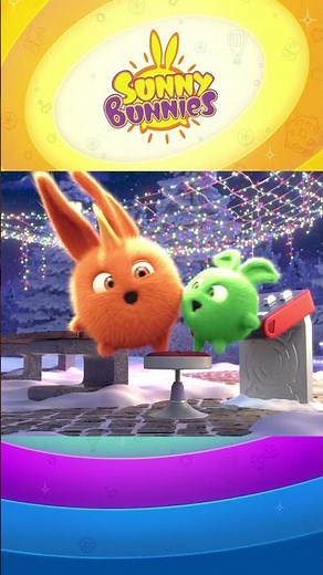 The Spinning Chair - Xmas Fun and Games | Christmas Cartoons 🎄 | Sunny Bunnies #SHORTS